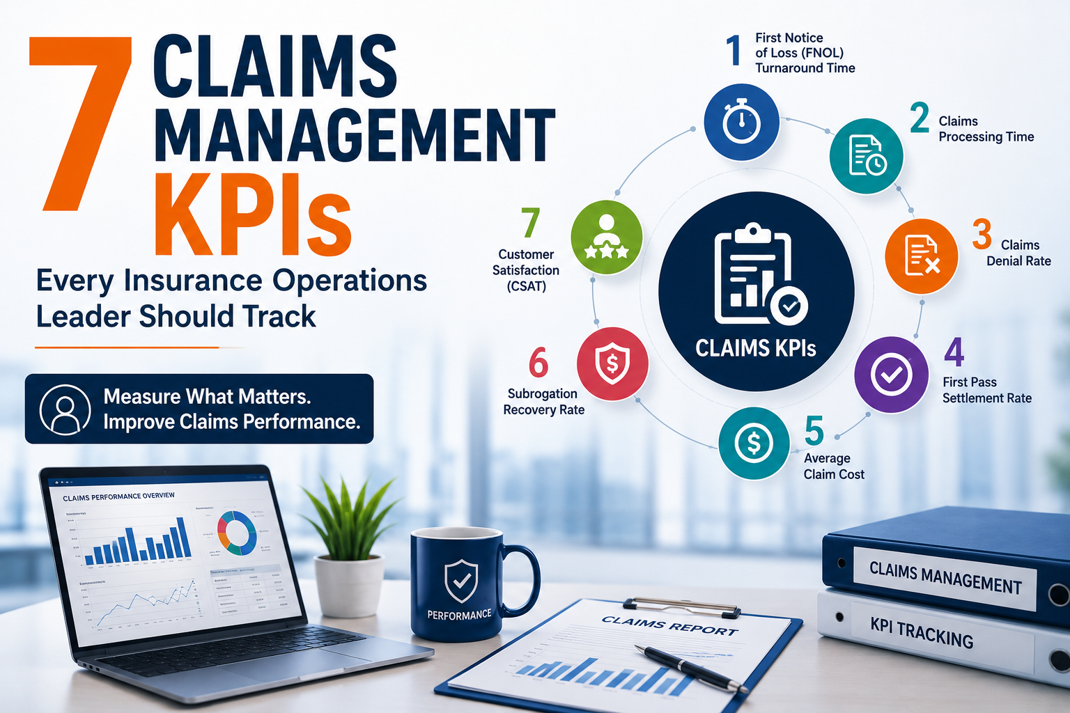 7 Claims Management KPIs Every Insurance Operations Leader Should Track