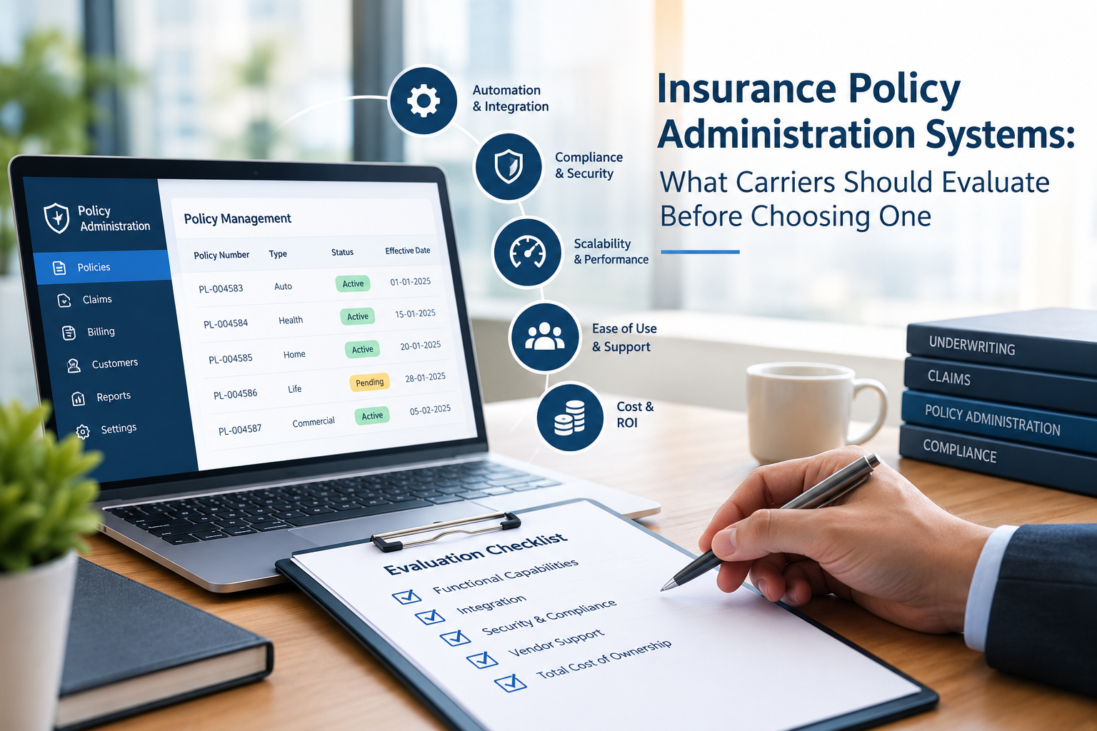 Insurance Policy Administration Systems: What Carriers Should Evaluate Before Choosing One